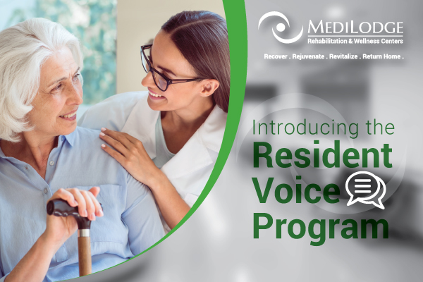 MediLodge Resident Voice Flyer News and Views